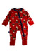A Red Long Sleeve Rompers from Blade & Rose in size 0-3M for boy. (Front View)