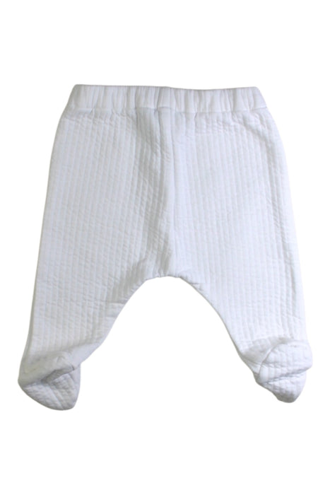 A White Casual Pants from Jacadi in size 3-6M for neutral. (Back View)