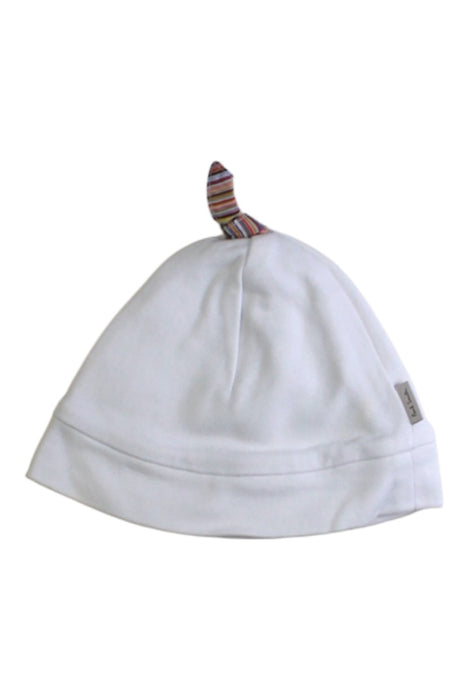 A White Beanies from Paul Smith in size 3-6M for boy. (Back View)