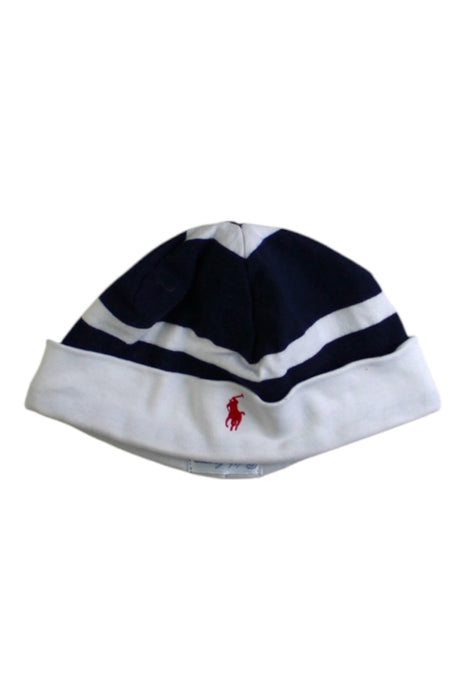 A Navy Beanies from Ralph Lauren in size 6-12M for boy. (Front View)