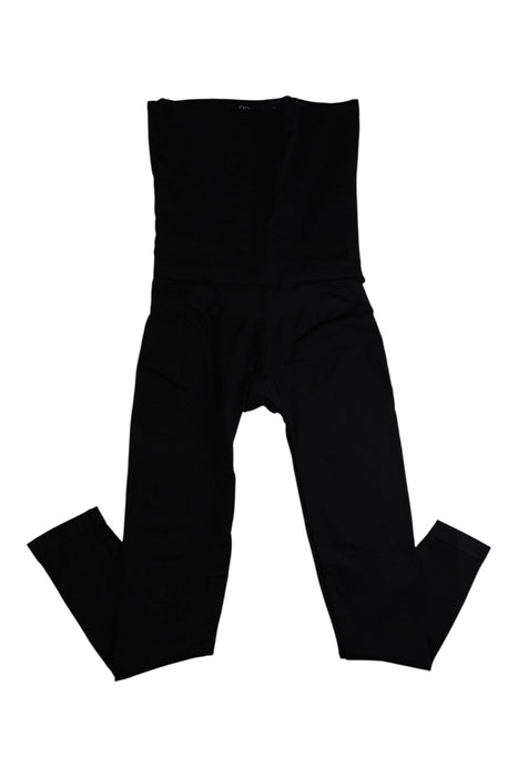 A Black Leggings from Seraphine in size Maternity-M for maternity. (Front View)