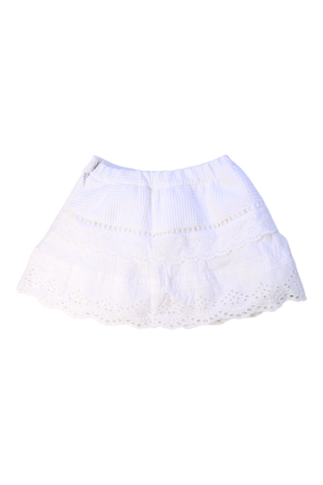 A White Short Skirts from Nicholas & Bears in size 2T for girl. (Front View)