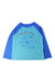 A Blue Rash Guards from Patagonia in size 4T for boy. (Front View)