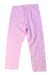 A Pink Leggings from Monnalisa in size 4T for girl. (Back View)