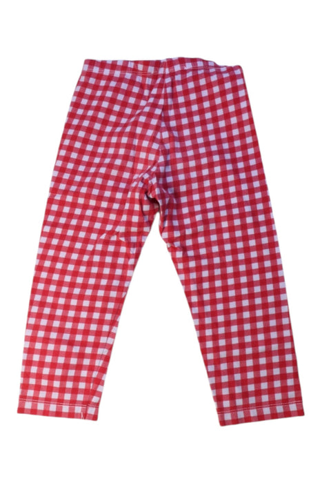 A Red Leggings from Monnalisa in size 5T for girl. (Back View)