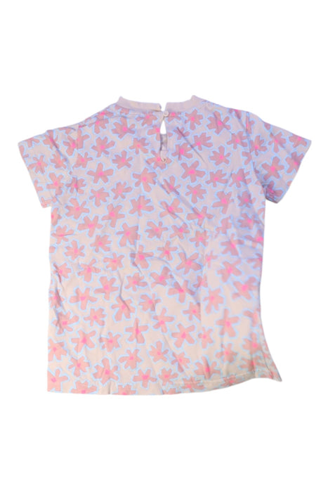 A Pink Short Sleeve Tops from Stella McCartney in size 6T for girl. (Back View)
