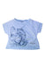 A Blue Short Sleeve T Shirts from Desigual in size 3T for girl. (Front View)