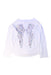 A White Long Sleeve Tops from Angel's Face in size 3T for girl. (Back View)