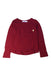 A Burgundy Long Sleeve Tops from Angel's Face in size 3T for girl. (Front View)