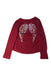 A Burgundy Long Sleeve Tops from Angel's Face in size 3T for girl. (Back View)