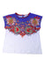 A Multicolour Short Sleeve Tops from Dolce & Gabbana in size 5T for girl. (Front View)