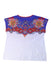 A Multicolour Short Sleeve Tops from Dolce & Gabbana in size 5T for girl. (Back View)
