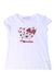 A White Short Sleeve Tops from Monnalisa in size 4T for girl. (Front View)