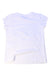 A White Short Sleeve T Shirts from Monnalisa in size 4T for girl. (Back View)