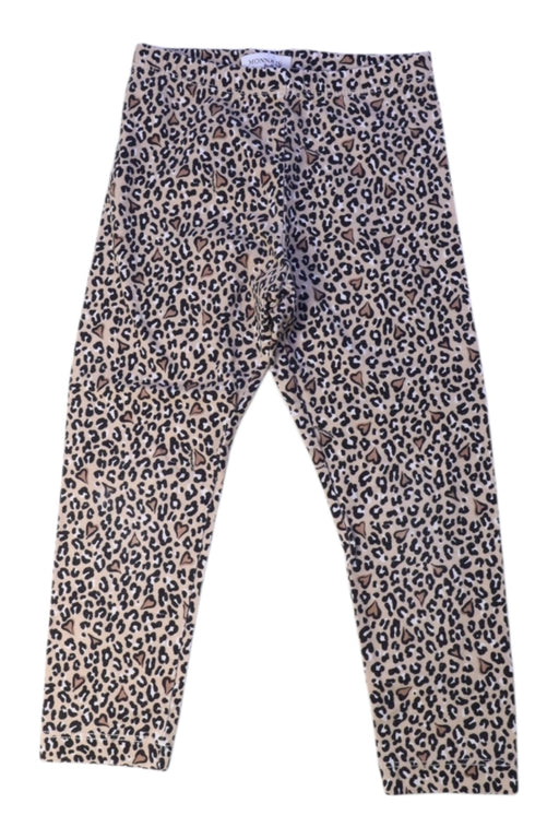A Beige Leggings from Monnalisa in size 4T for girl. (Front View)