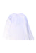 A White Long Sleeve Tops from Monnalisa in size 6T for girl. (Back View)