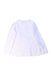 A White Long Sleeve Tops from Monnalisa in size 4T for girl. (Back View)