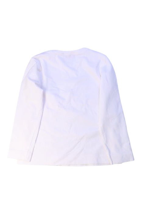 A White Long Sleeve T Shirts from Monnalisa in size 4T for girl. (Back View)