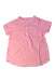 A Pink Short Sleeve Shirts from Nanos in size 4T for boy. (Front View)