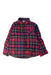 A Red Long Sleeve Shirts from Nanos in size 4T for boy. (Front View)