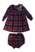 A Red Dress Sets from Nanos in size 3T for girl. (Front View)