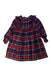 A Red Dress Sets from Nanos in size 3T for girl. (Back View)