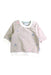 A Beige Crewneck Sweatshirts from Polarn O. Pyret in size Newborn for girl. (Front View)