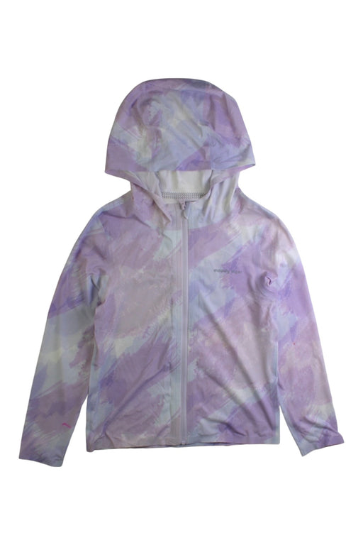 A Purple Lightweight Jackets from Moody Tiger in size 5T for girl. (Front View)