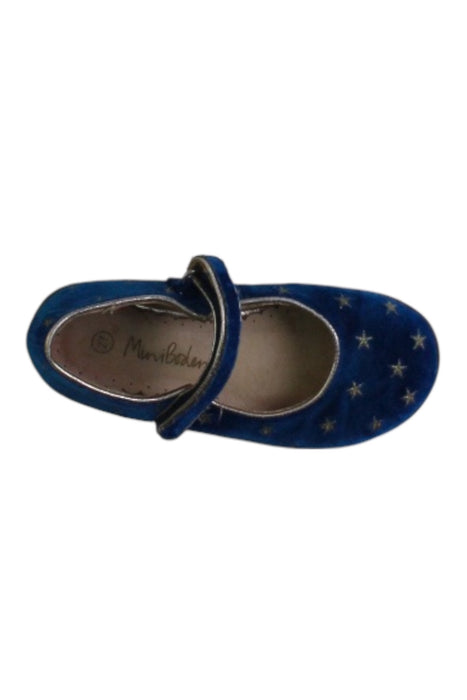 A Blue Flats from Boden in size 4T for girl. (Front View)