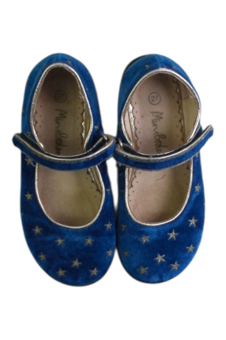 A Blue Flats from Boden in size 4T for girl. (Back View)