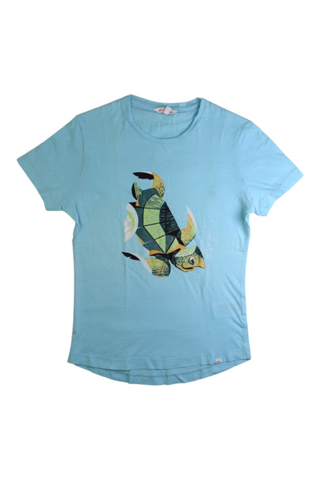 A Blue Short Sleeve T Shirts from Orlebar Brown in size 6T for girl. (Front View)