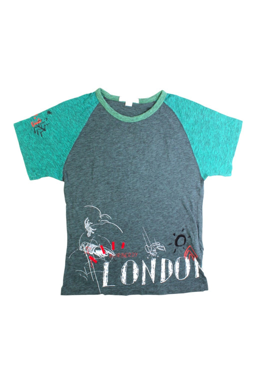 A Grey Short Sleeve T Shirts from Burberry in size 8Y for boy. (Front View)