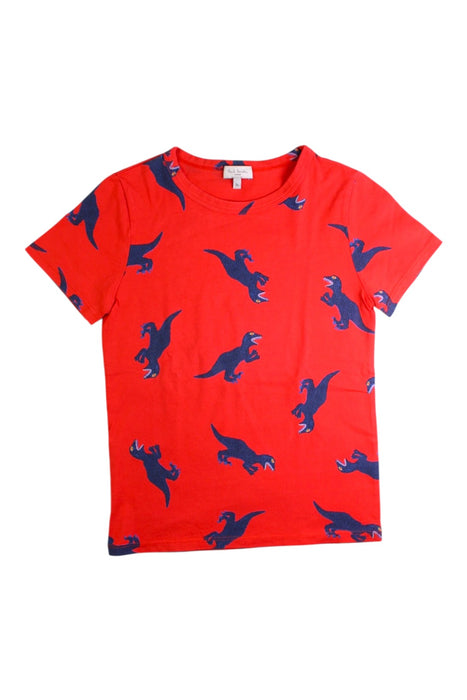 A Red Short Sleeve T Shirts from Paul Smith in size 8Y for boy. (Front View)
