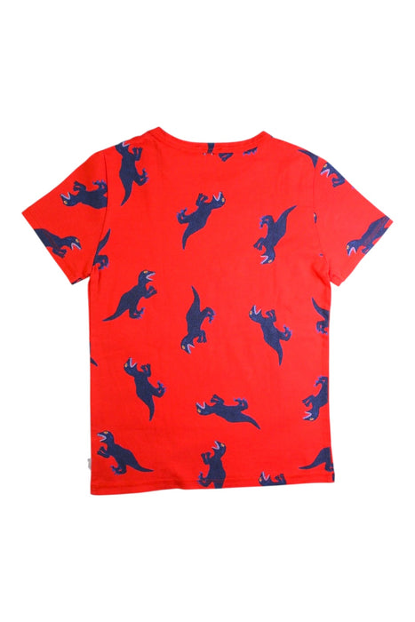 A Red Short Sleeve T Shirts from Paul Smith in size 8Y for boy. (Back View)