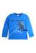 A Blue Long Sleeve T Shirts from Paul Smith in size 6T for boy. (Front View)