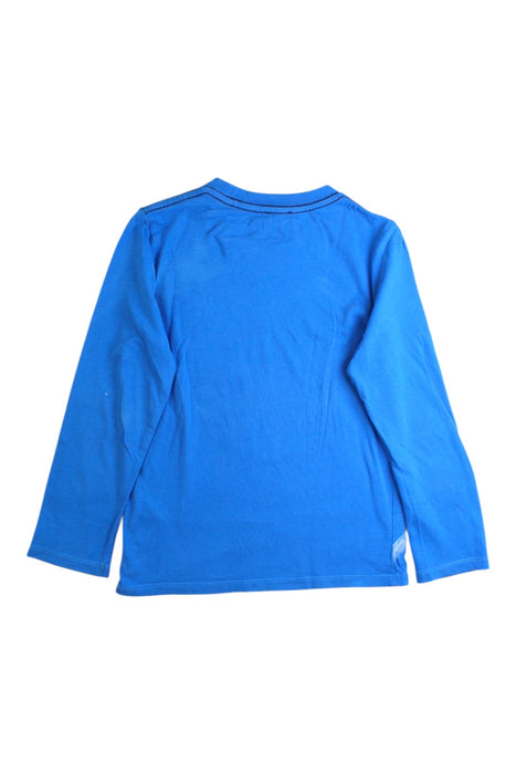 A Blue Long Sleeve T Shirts from Paul Smith in size 6T for boy. (Back View)