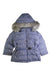 A Blue Puffer/Quilted Coats & Outerwear from Nicholas & Bears in size 4T for girl. (Front View)