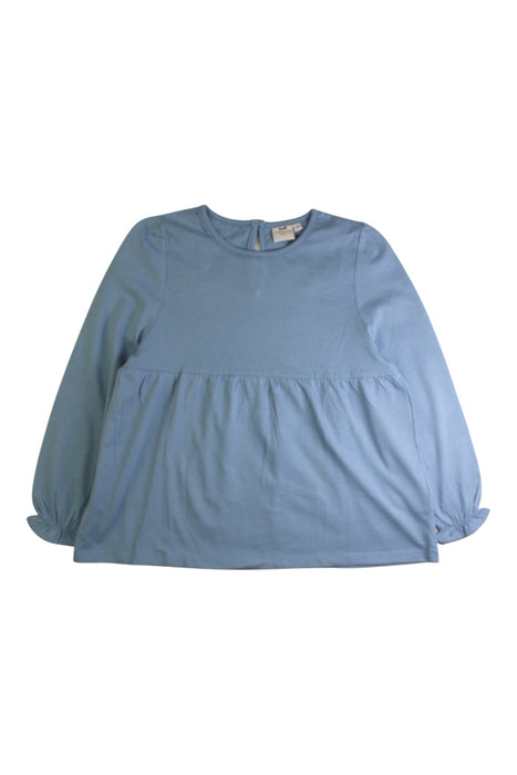 A Blue Long Sleeve Tops from Cyrillus in size 10Y for girl. (Front View)