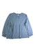 A Blue Long Sleeve Tops from Cyrillus in size 10Y for girl. (Back View)