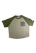 A Beige Short Sleeve T Shirts from Comme Ca Ism in size 10Y for girl. (Front View)