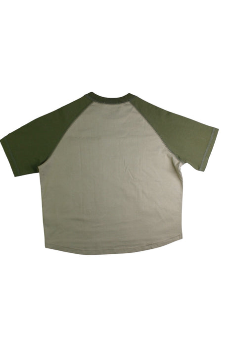 A Beige Short Sleeve T Shirts from Comme Ca Ism in size 10Y for girl. (Back View)