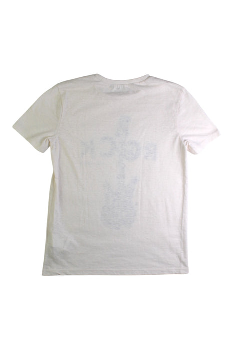A White Short Sleeve T Shirts from IKKS in size 10Y for girl. (Back View)