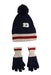 A Navy Winter Hats from Vertbaudet in size 4T for neutral. (Front View)