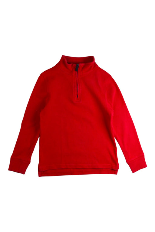 A Red Long Sleeve Tops from Crewcuts in size 2T for boy. (Front View)