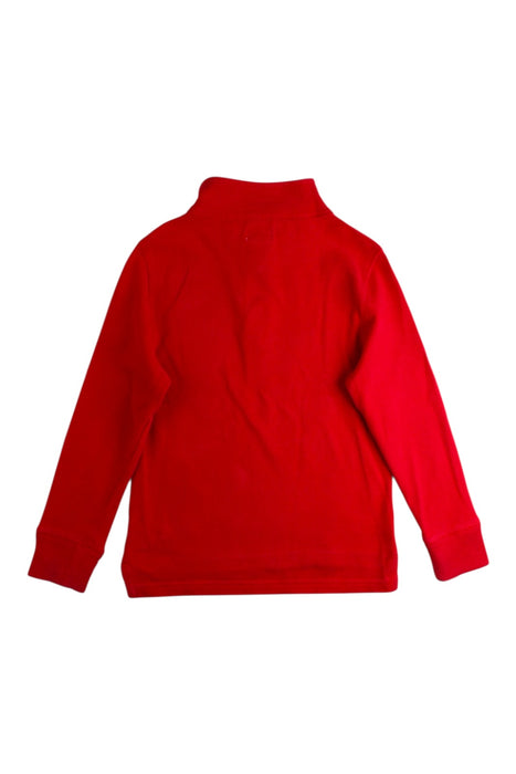 A Red Long Sleeve Tops from Crewcuts in size 2T for boy. (Back View)