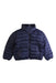 A Navy Puffer/Quilted Jackets from Polo Ralph Lauren in size 4T for boy. (Front View)