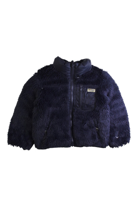A Navy Puffer/Quilted Jackets from Polo Ralph Lauren in size 4T for boy. (Back View)