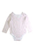 A Pink Long Sleeve Bodysuits from Mothercare in size 18-24M for girl. (Front View)