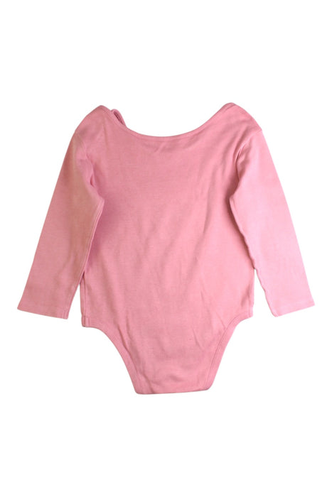 A Pink Long Sleeve Bodysuits from Mothercare in size 18-24M for girl. (Back View)