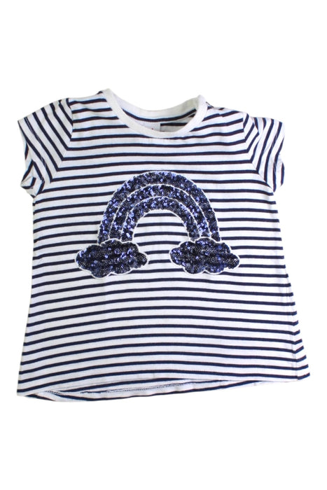 A Blue Short Sleeve T Shirts from Seed in size 2T for girl. (Front View)